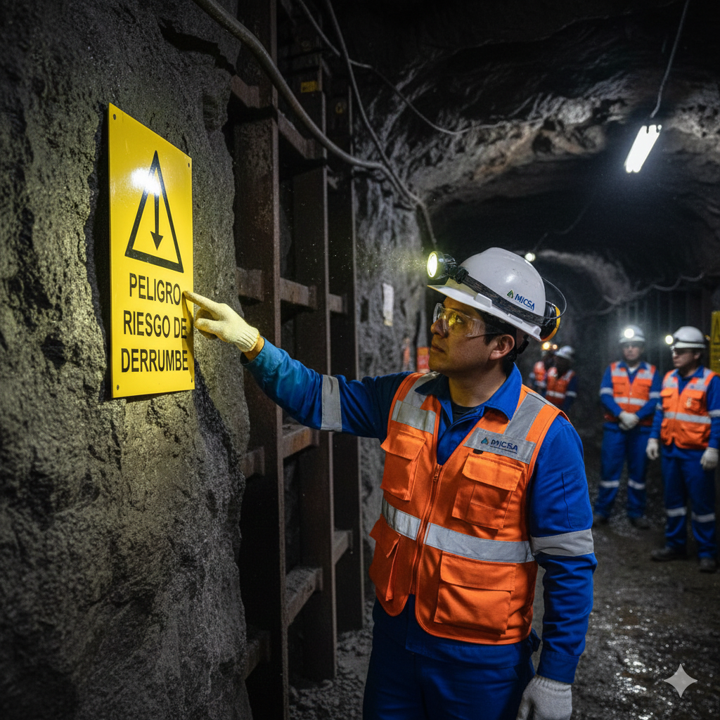 Guía Definitiva de Riesgos: Todo lo que debes saber para Identificar Peligros antes de entrar a tu zona de trabajo. 2 especialista en Lima inspeccionando señales de riesgo laboral y su clasificación normativa con valor líder
