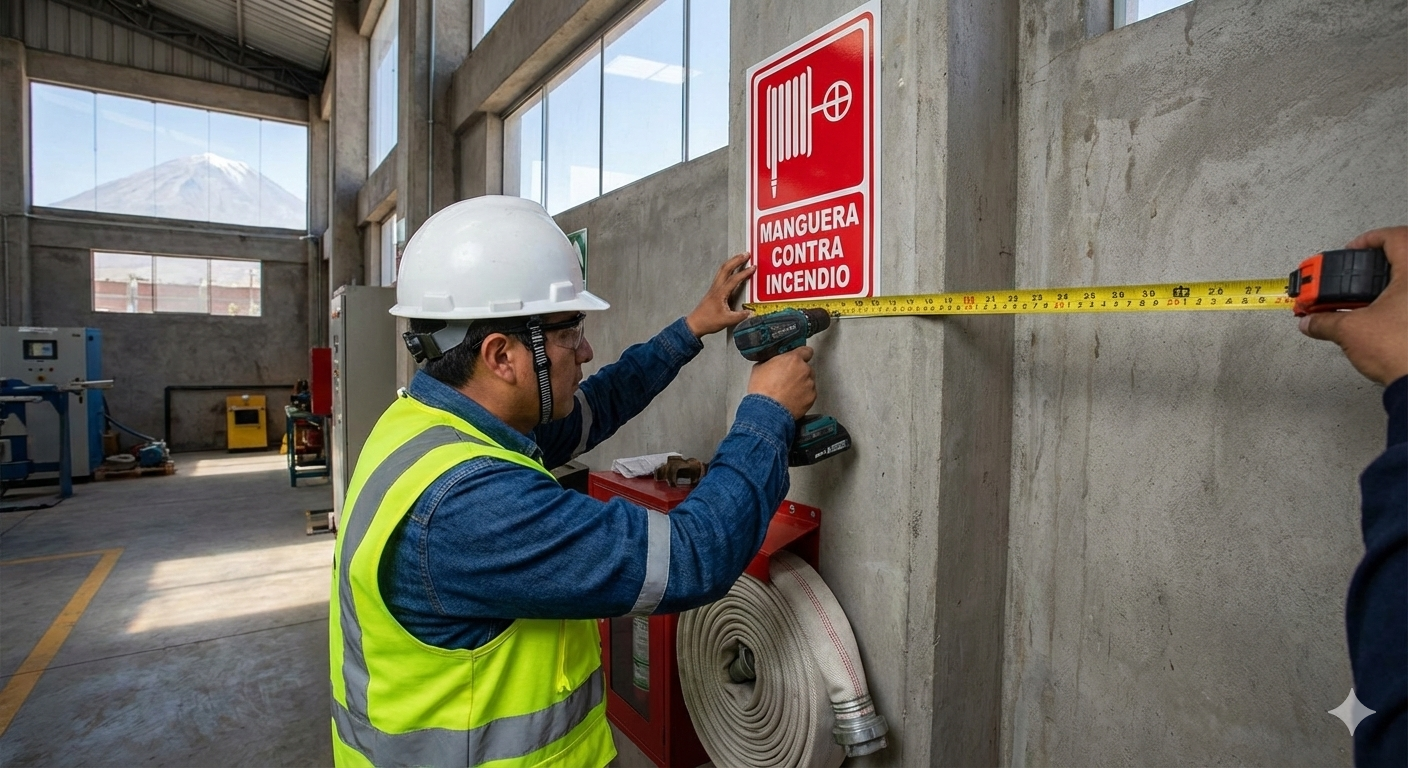 senaletica para incendios normativa ntp ccimasenalizaciones peru