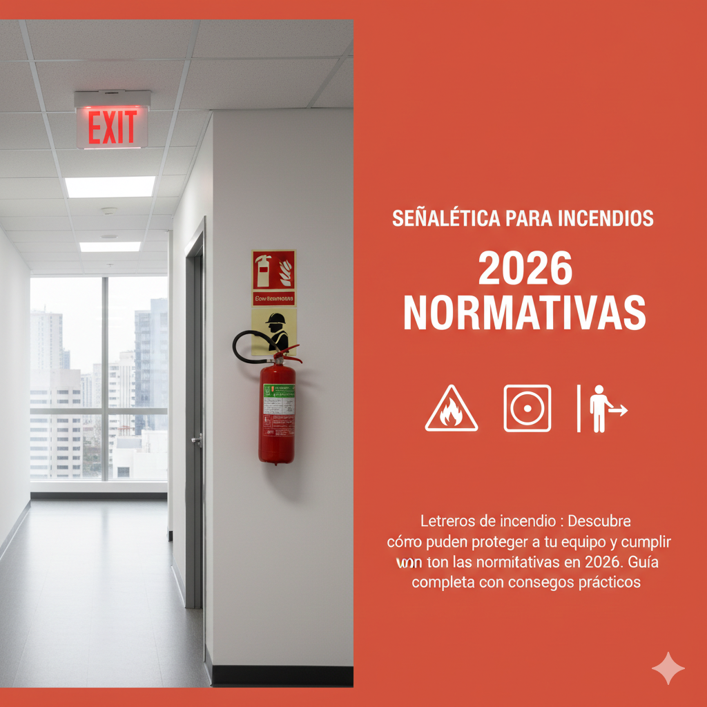 senaletica para incendios