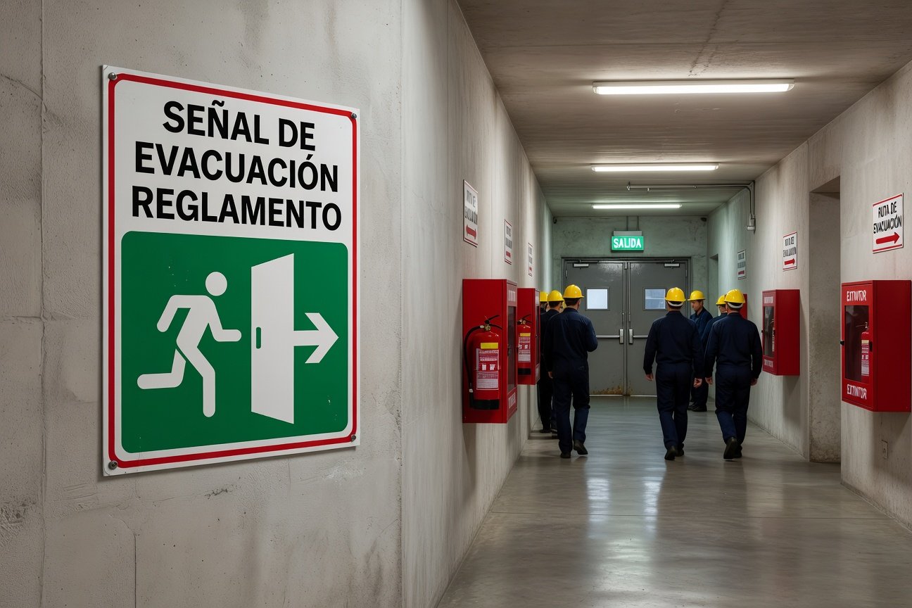 normativa de señalización de evacuación en Perú: Concepto visual