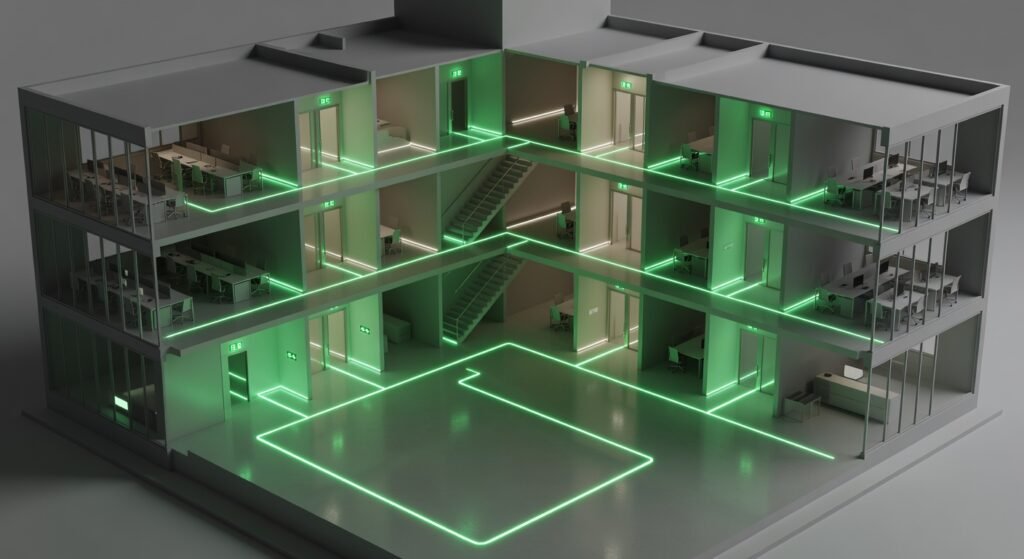 Planos de Evacuación 3D 1 Planos de Evacuación 3D