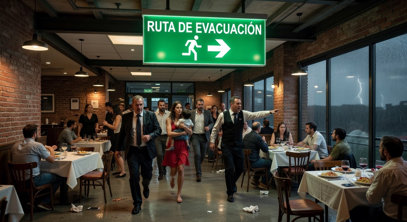 señales de emergencia en restaurantes: Imagen principal