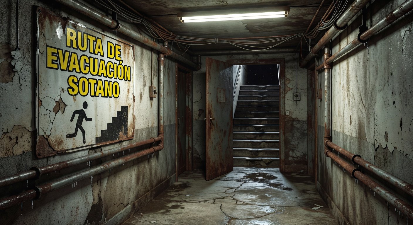 señales de emergencia en sótanos: Imagen principal