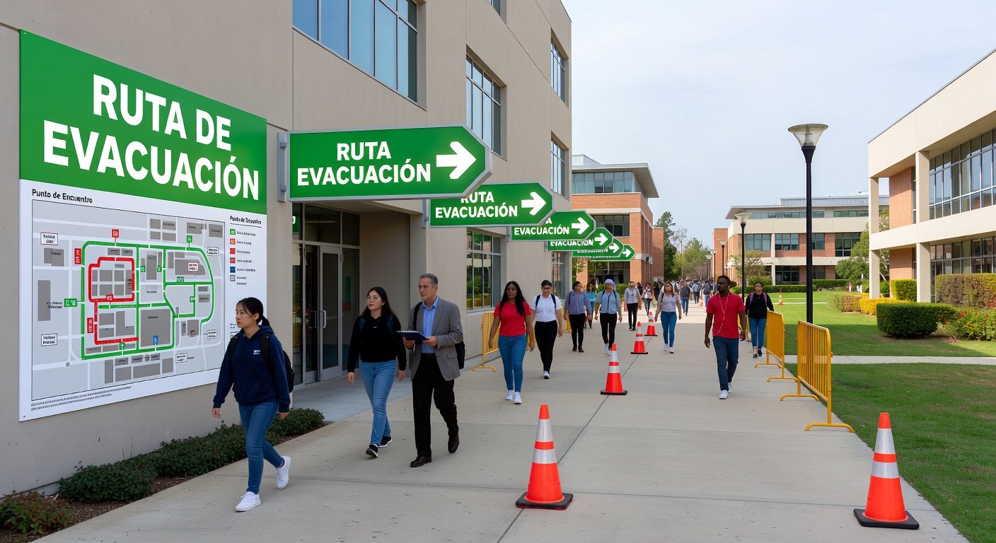 señales de emergencia en universidades: Imagen principal