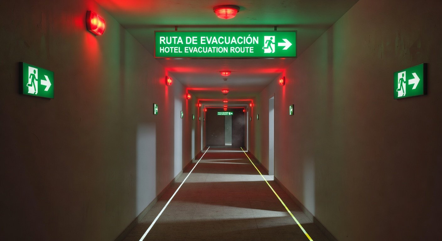 señalización de evacuación en hoteles: Imagen principal