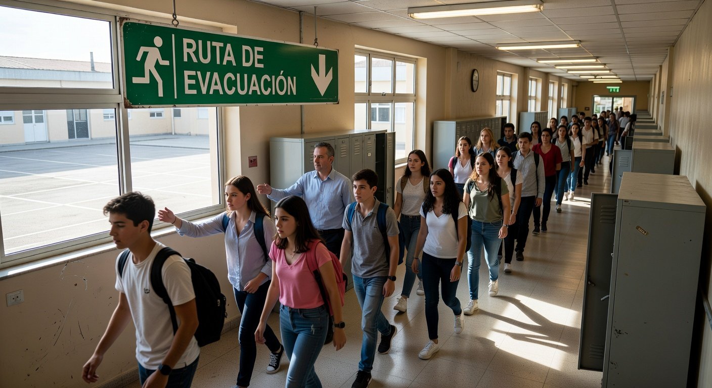 señalización de evacuación en institutos: Imagen principal