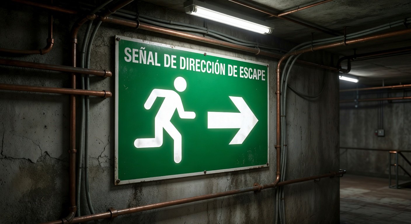 señalización de rutas de escape: Imagen principal