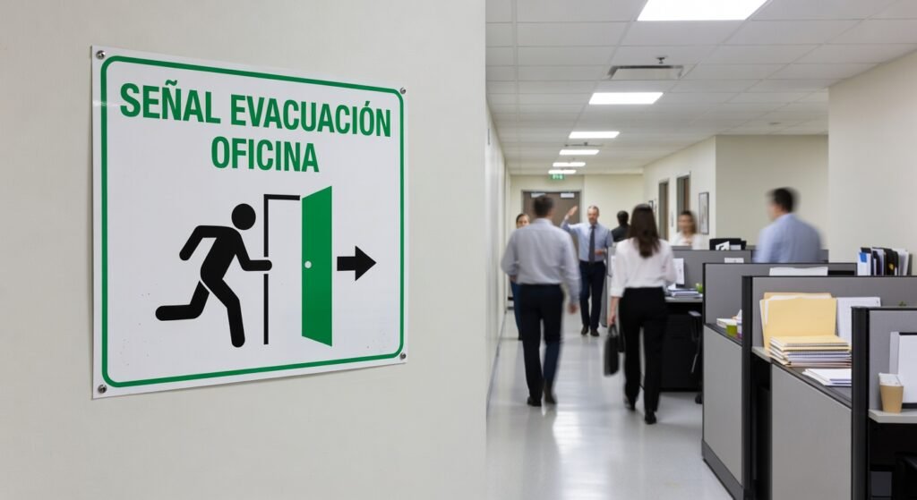Senales de Evacuacion Oficinas Imprescindible 2026