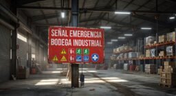 Senales emergencia bodegas industriales Esenciales 2026