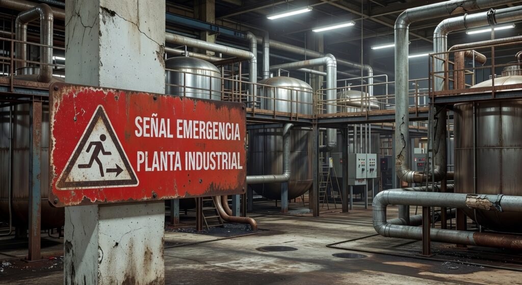 senales emergencia plantas industriales Imprescindible 2026