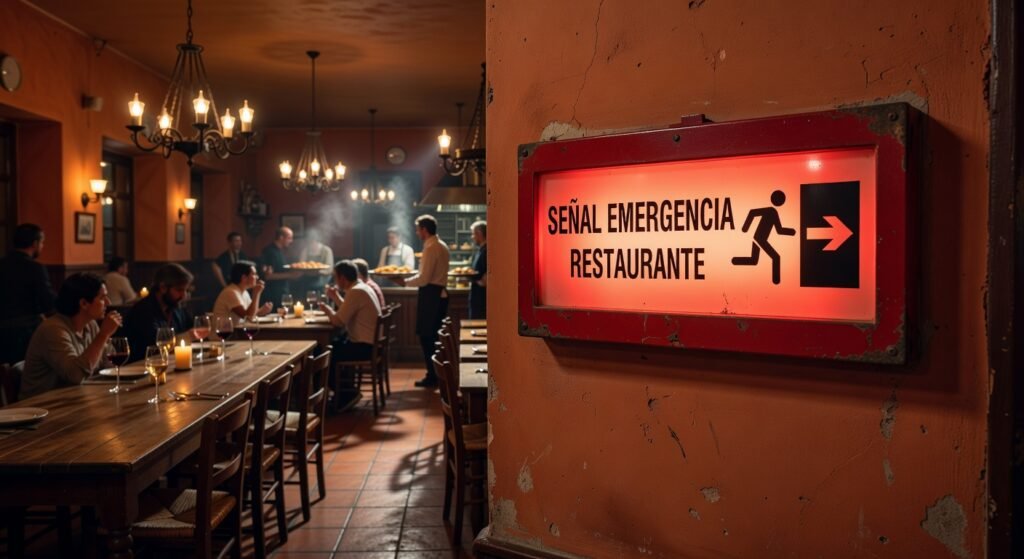 Senales emergencia restaurantes Imprescindibles 2026