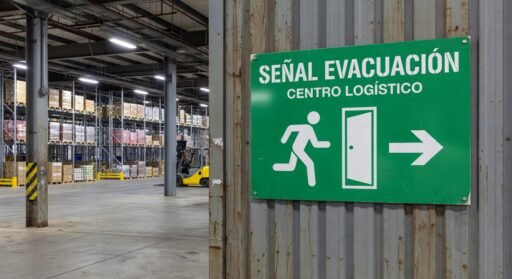 senalizacion evacuacion centros logisticos Esencial 2026