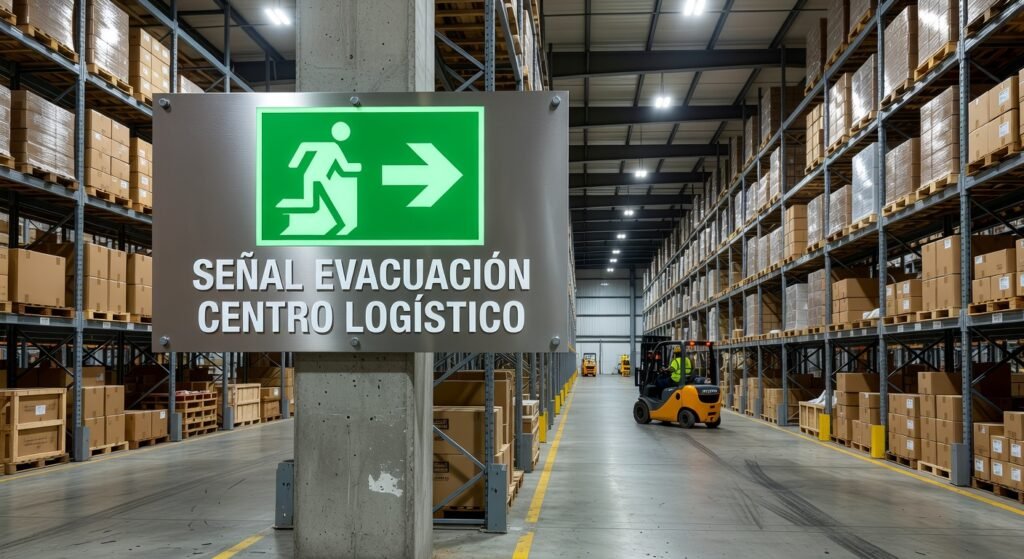 senalizacion evacuacion centros logisticos Esencial 2026 19 senalizacion evacuacion centros logisticos Esencial 2026
