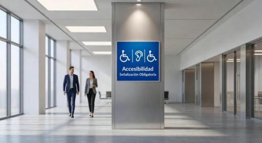 Accesibilidad en señalización obligatoria conforme Ley29973