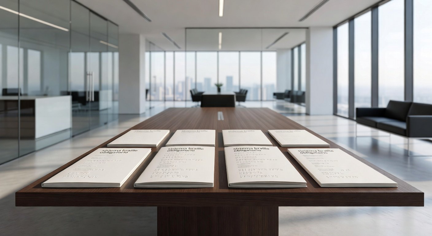 Cartas de restaurantes en sistema braille obligatorio: Imagen principal