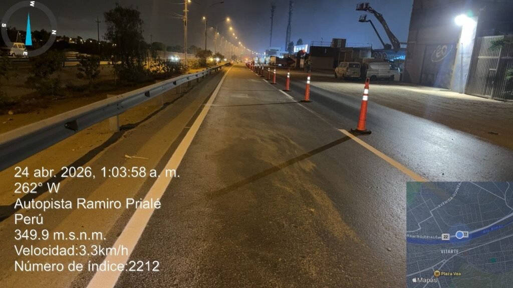 demarcacion pavimentos autopista ramiro priale 1