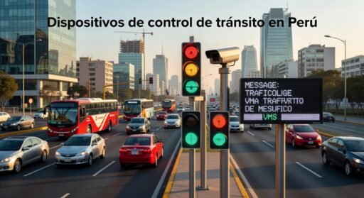 Dispositivos de control de tránsito en Perú