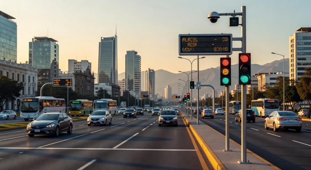 Dispositivos de control de tránsito en Perú