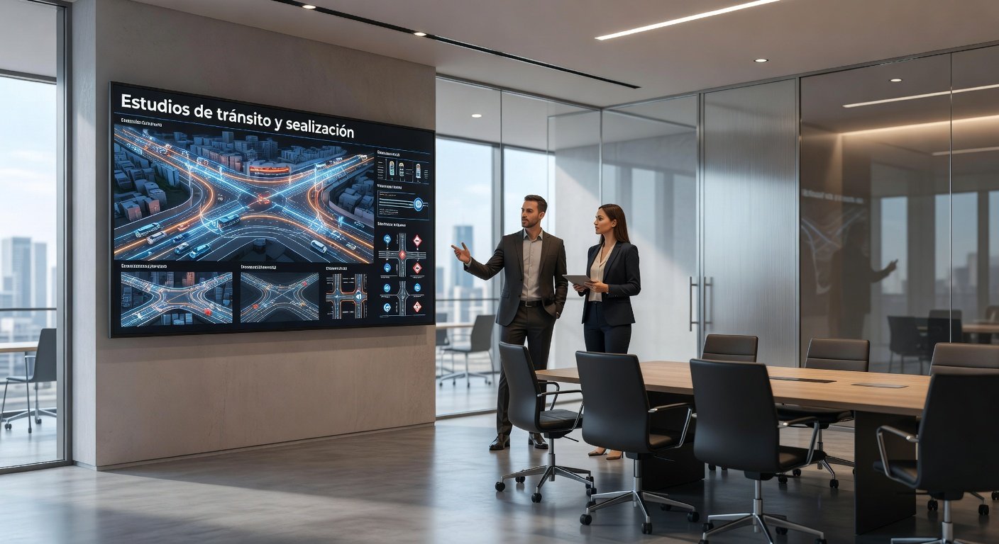 Estudios de tránsito y señalización: Imagen principal