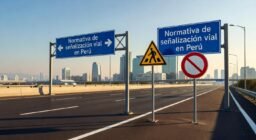 Normativa de señalización vial en Perú