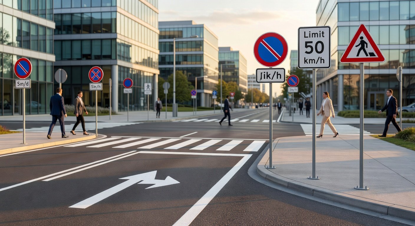 Prevención de sanciones por señalización vial