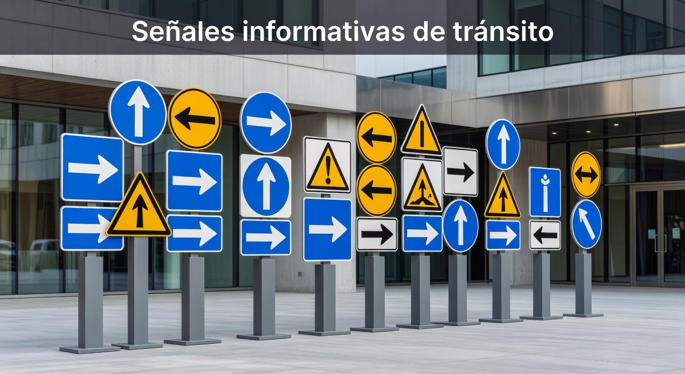 Señales informativas de tránsito: Imagen principal