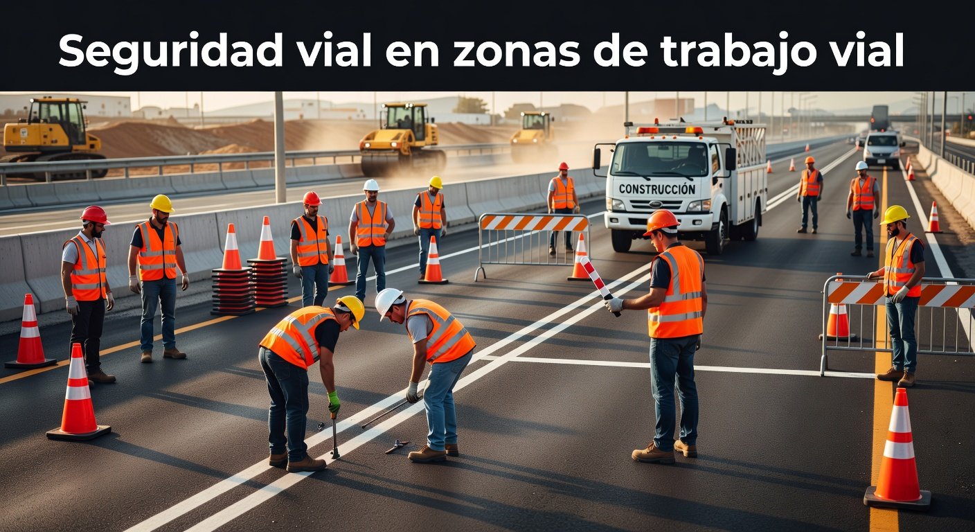 Seguridad vial en zonas de trabajo vial: Imagen principal